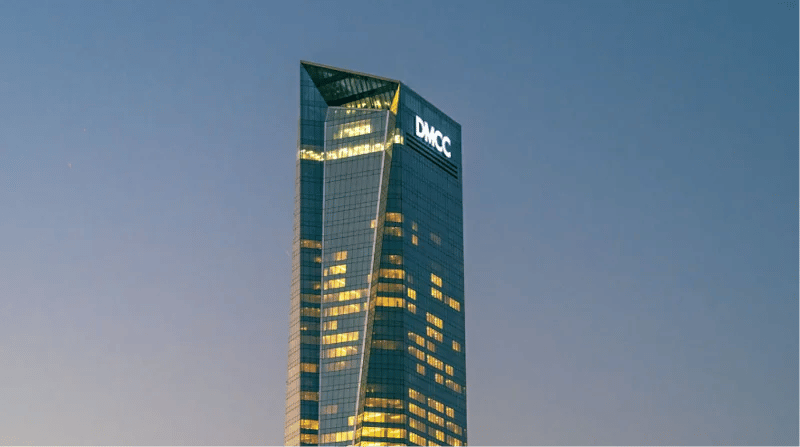 DMCC Uptown at night